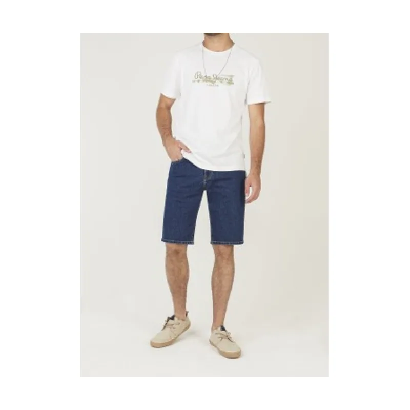 Pepe Jeans Pantalón corto Straight Cash PM80000385CB