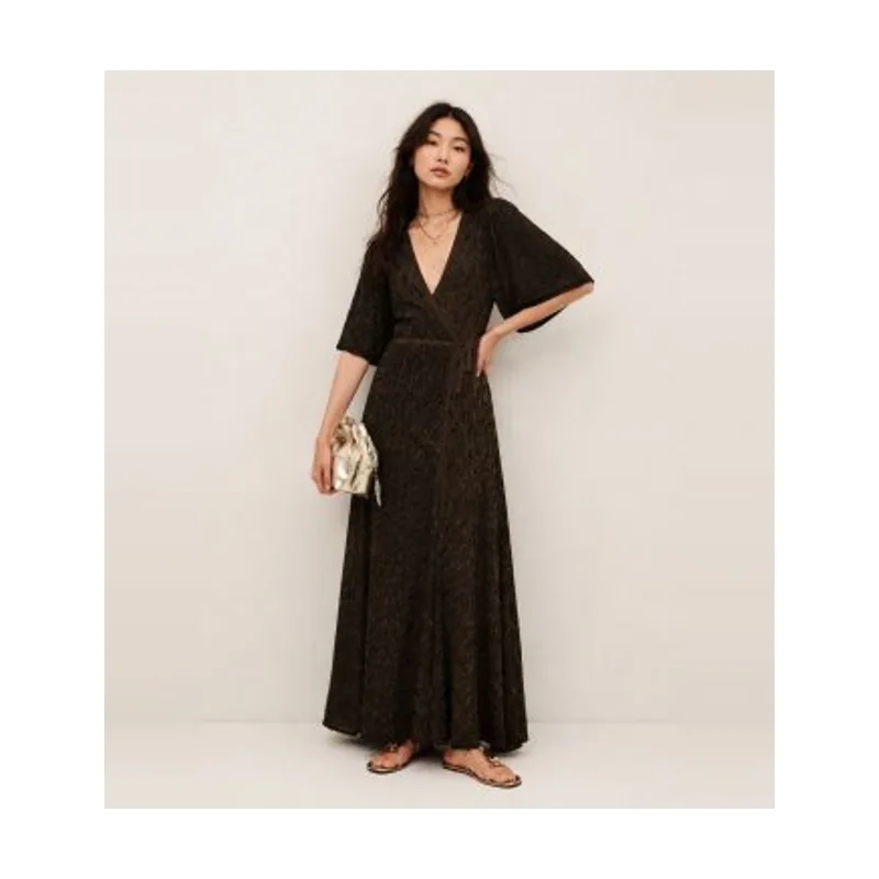 BA&SH Vestido Midi Weena 1E26WEEN