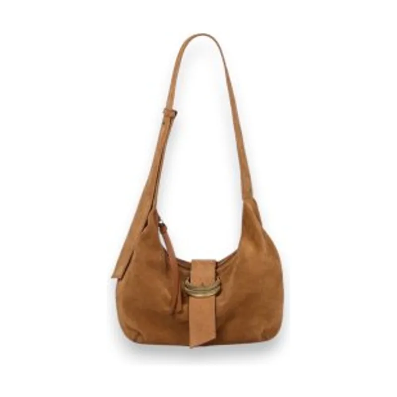 BA&SH Bolso hobo de ante Youyou 2E26YYHS