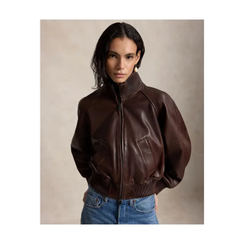 Polo Ralph Lauren Chaqueta de aviador de piel 211A93148001
