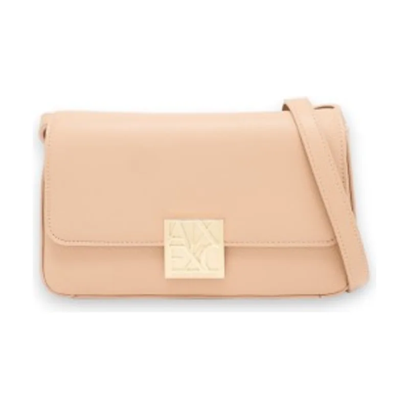 A|X Armani Exchange Bolso bandolera texturizado con cierre de solapa y logotipo XW002171AF19895U6149