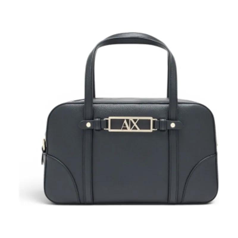 A|X Armani Exchange Bolso de mano texturizado con doble asa y correa extraíble XW002610AF15632UC010