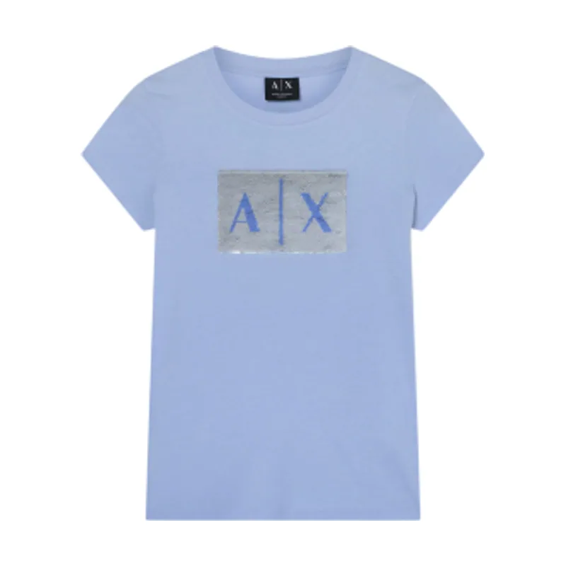 A|X Armani Exchange Camiseta Casual Premium glacial 8NYTDLYJ73ZU9333