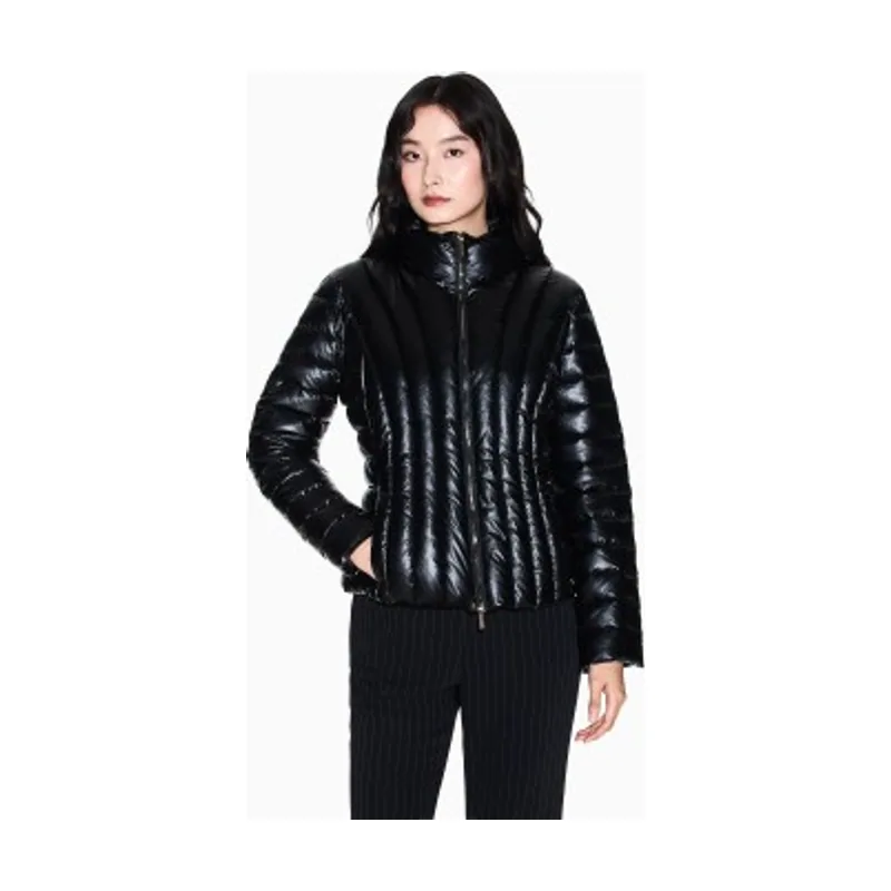A|X Armani Exchange Chaqueta acolchada de lámina reciclada con efecto XW001808AF18998UC001