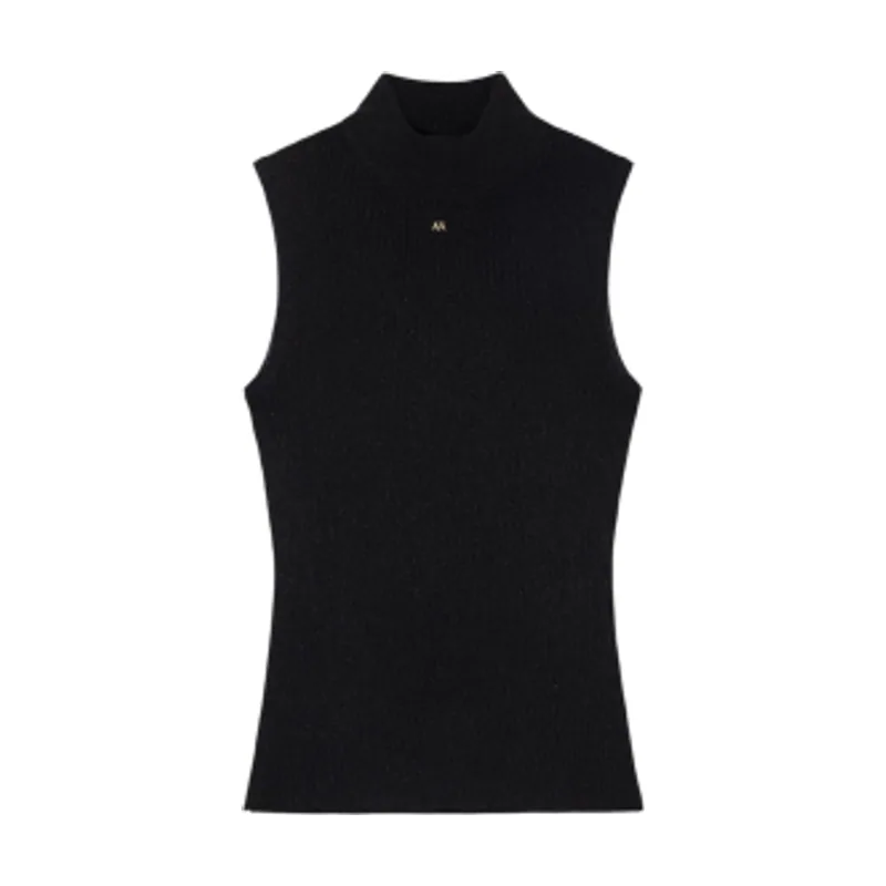 A|X Armani Exchange Top de Cuello Alto XW001876AF11957MC005