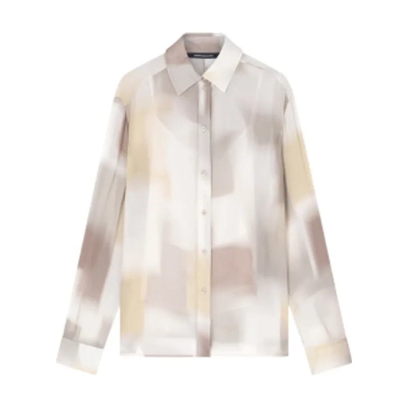 A|X Armani Exchange Camisa Horizon Print XW001966AF21554F1060