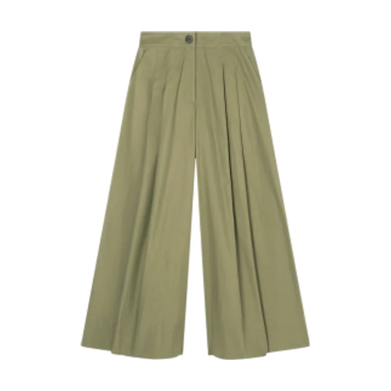 A|X Armani Exchange Pantalón twill palazzo XW002005AF18863U7043