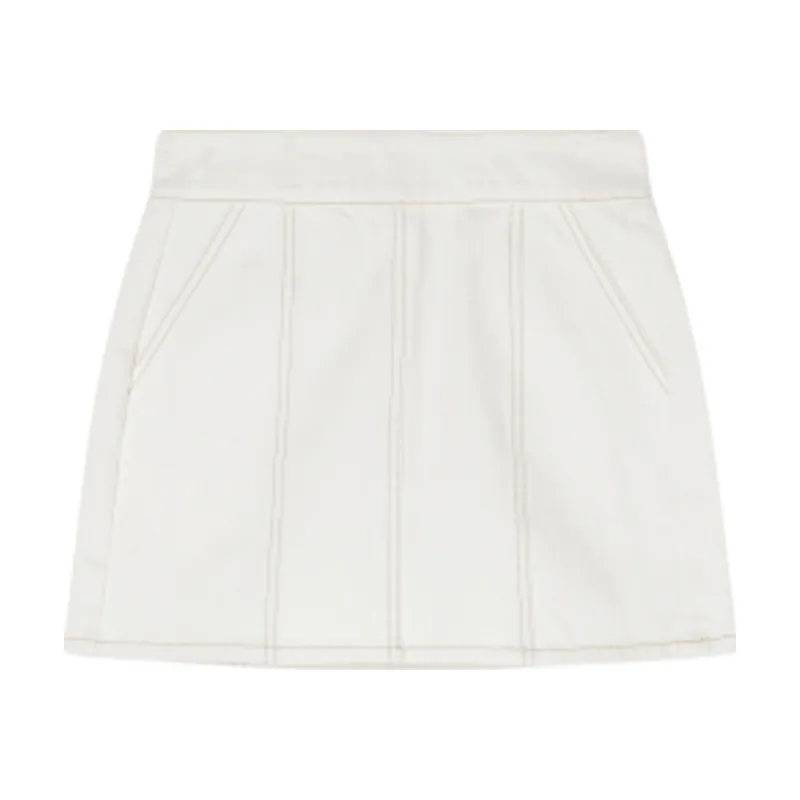 A|X Armani Exchange Falda De talle altoblanco XW002256AF21335M0054