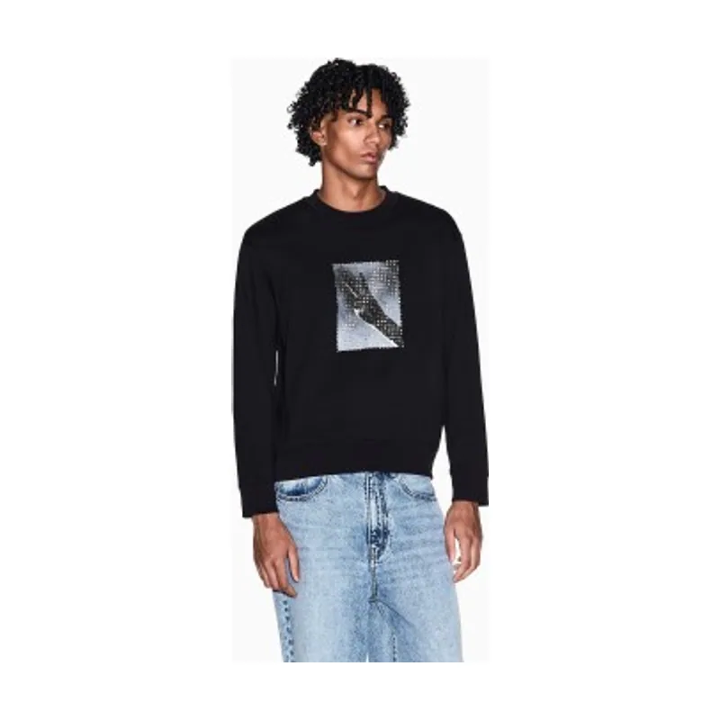 A|X Armani Exchange Sudadera Gráfica Morden XM002226AF10830UC001