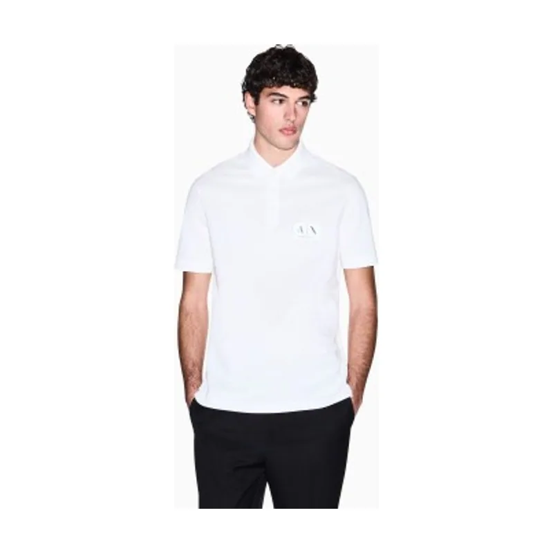 A|X Armani Exchange Polo de algodón XM002231AF10366U0009