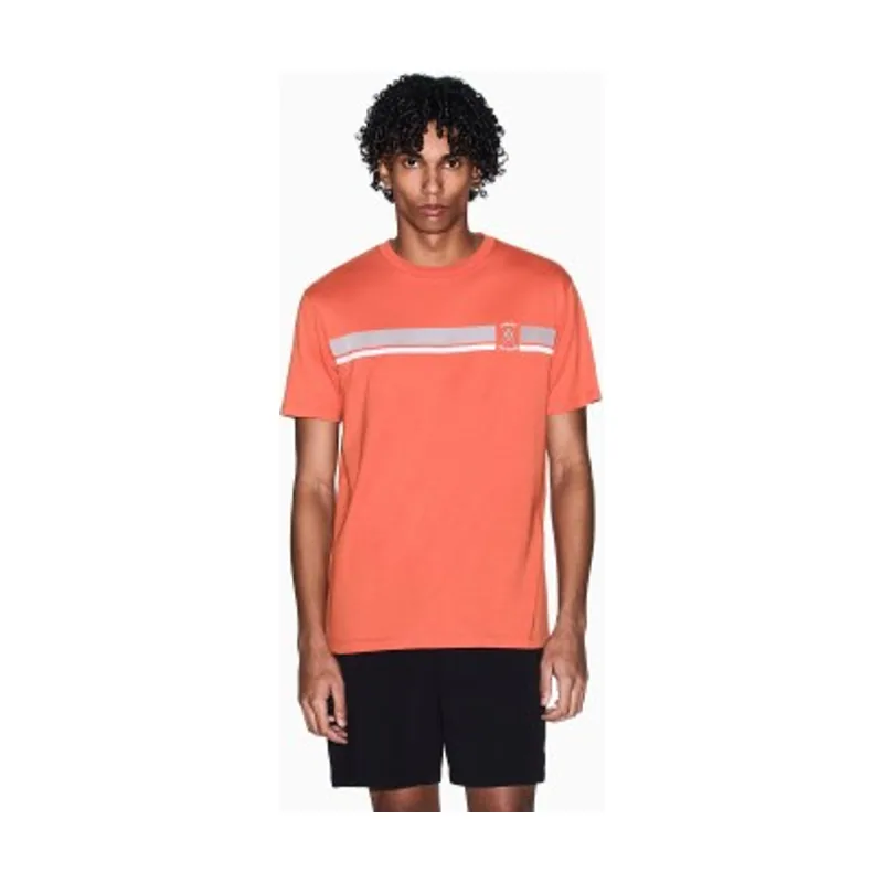 A|X Armani Exchange Camiseta Stripe XM001792AF12308U3040