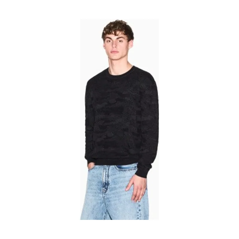 A|X Armani Exchange Jersey mercerizado de tejido fino XM001976AF11966UC001