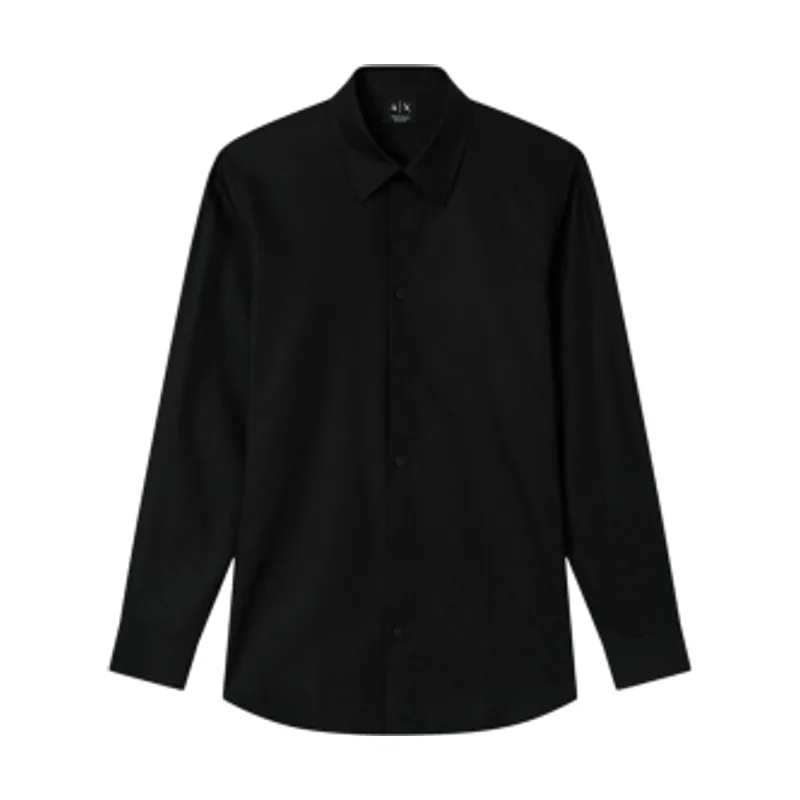 A|X Armani Exchange Camisa Logo Jaquard XM002263AF13131FC305