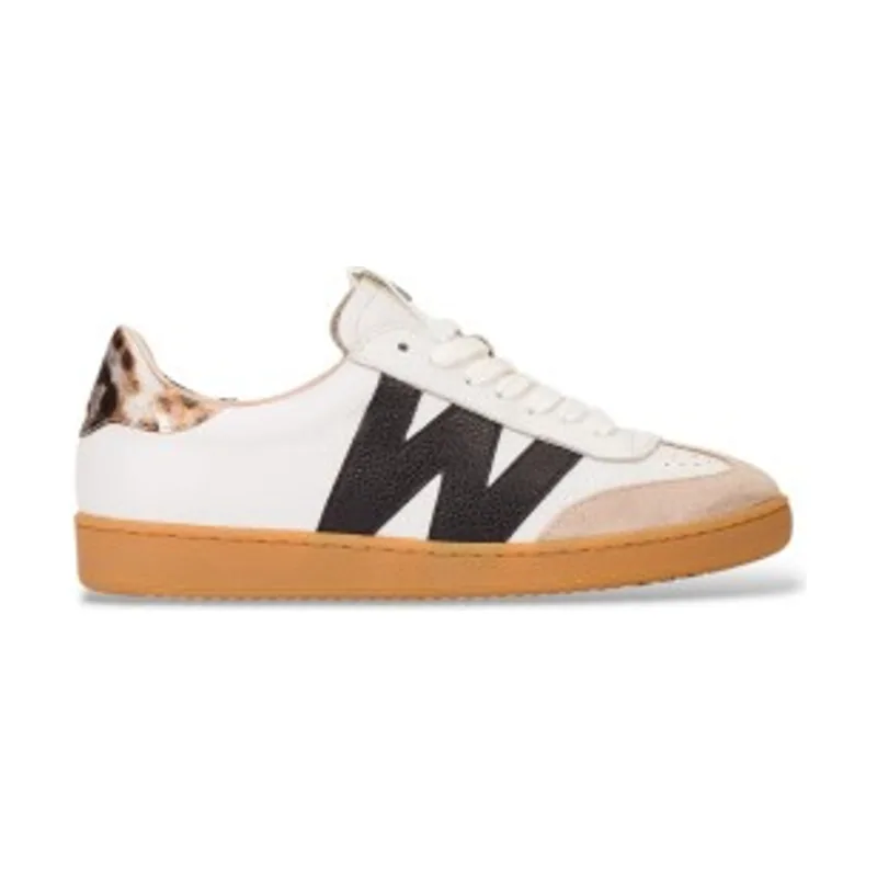 Wonders Zapatillas de piel combinadas AP-2001
