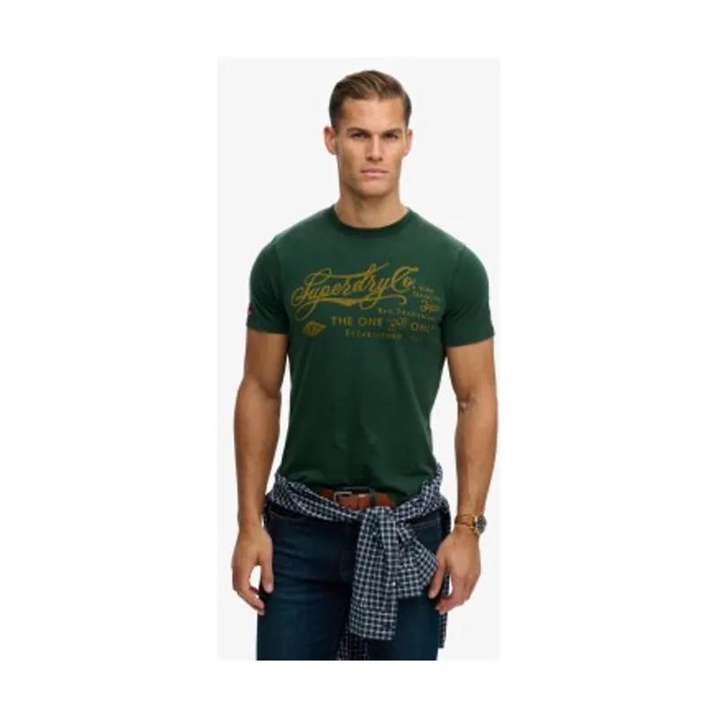 Superdry Camiseta Industry Worker Relaxed M1012352A