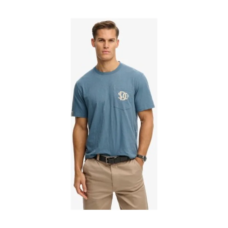 Superdry Camiseta Merchant Graphic Pocket M1012381A