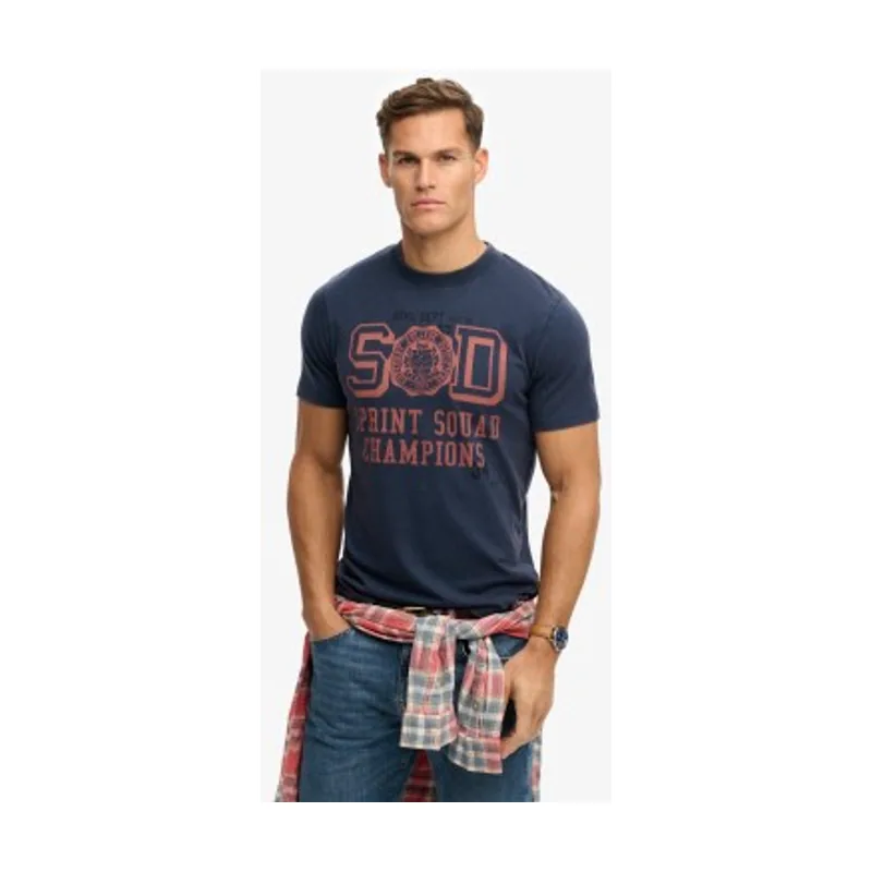 Superdry Camiseta Vintage Prep Relaxed M1012363A