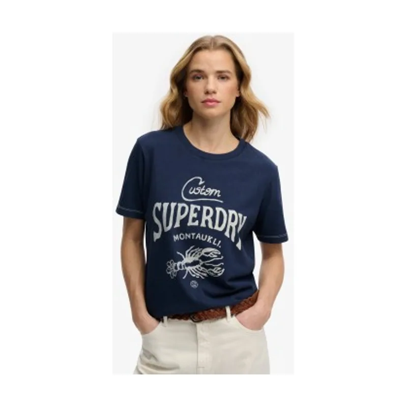 Superdry Camiseta Heritage Hamptons W1011872A