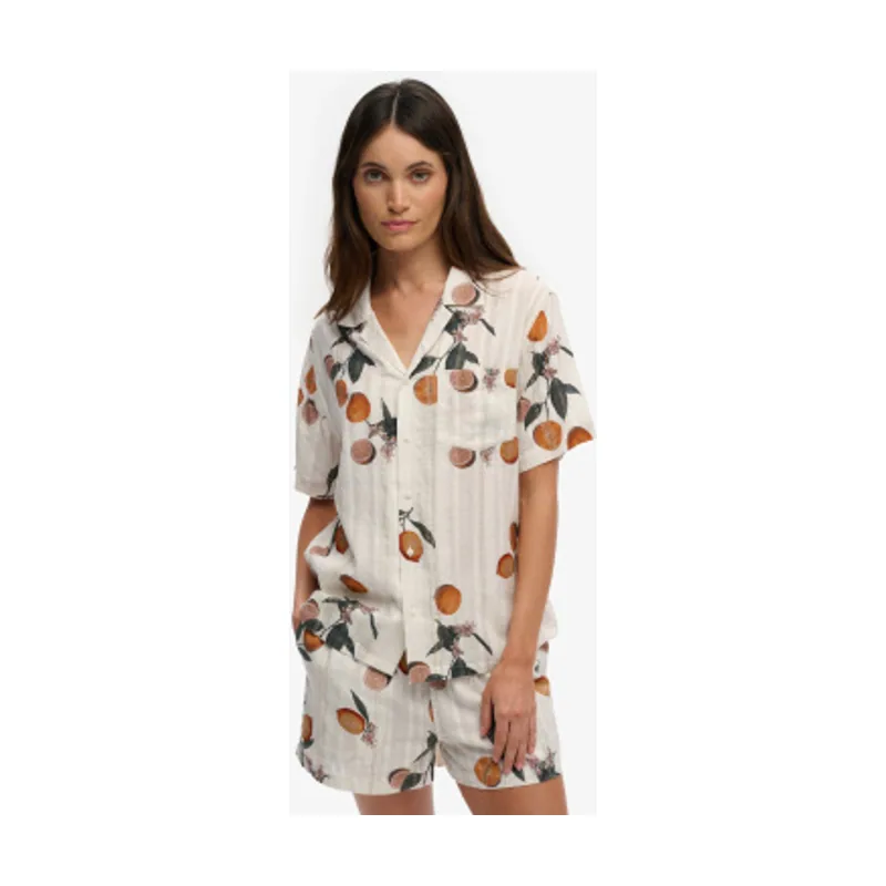 Superdry Camisa Beach Printed W4010586A
