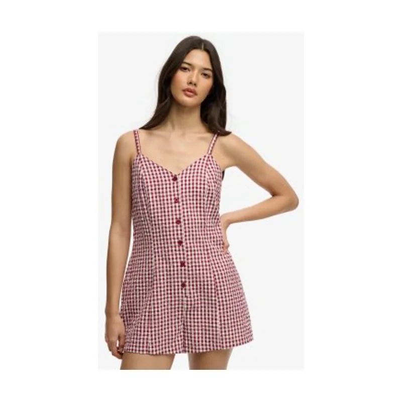 Superdry Mono Gingham Cami W8012138A