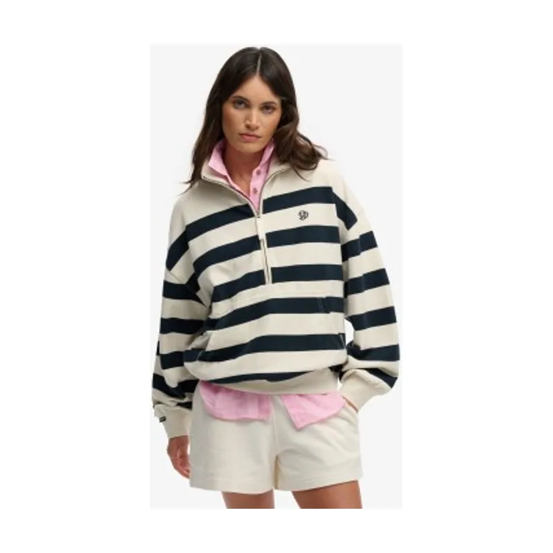 Superdry Sudadera Studios Stripe Half Zip W2012695A