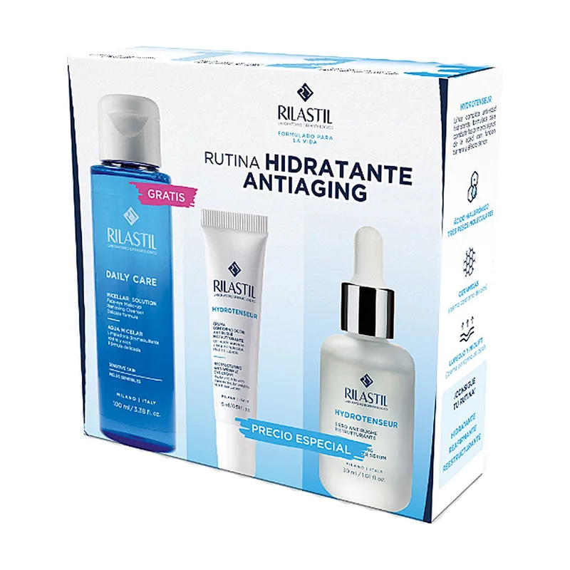 Rilastil Hydrotenseur Rutina Antiarrugas Estuche 3 pz