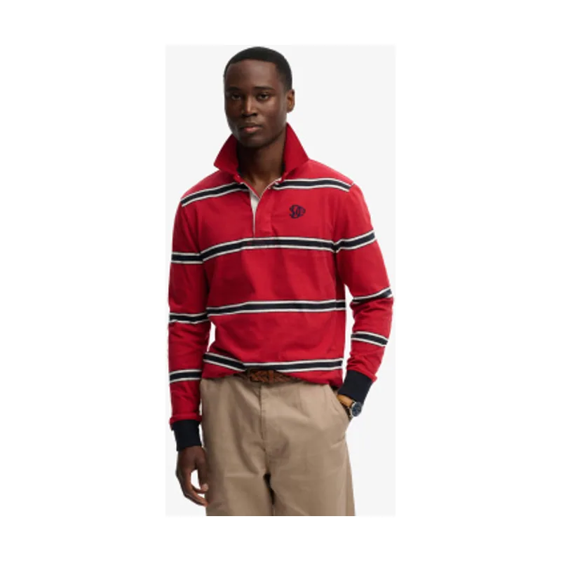 Superdry Polo Vintage Athletic Stripe Rugby M1110479A