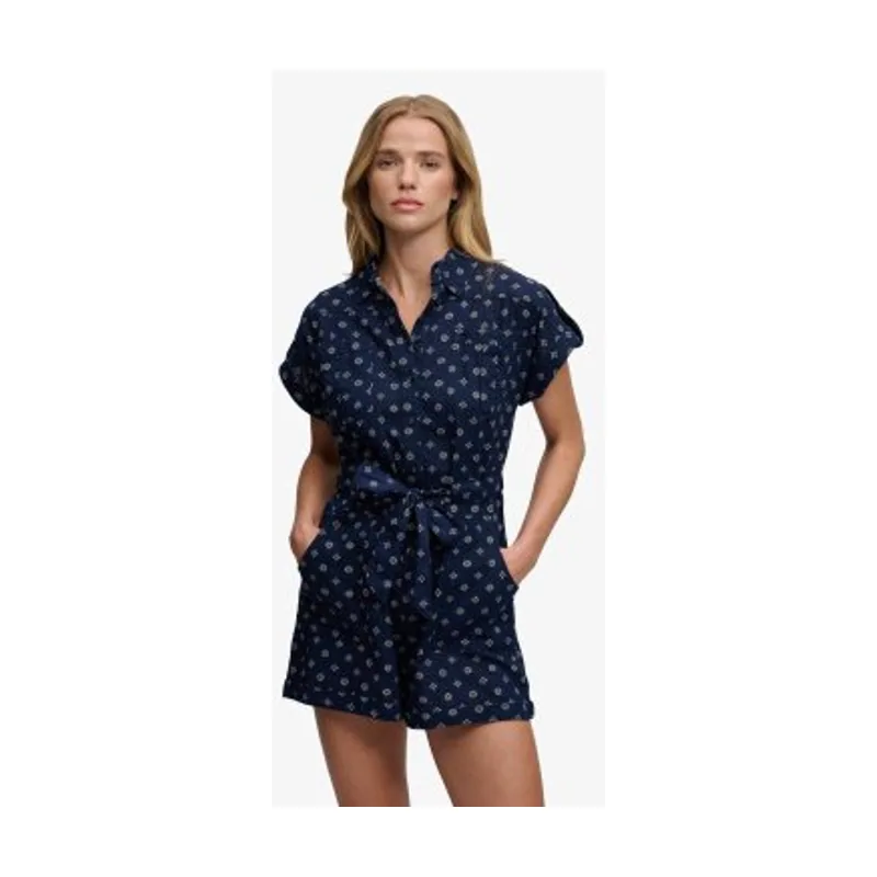 Superdry Mono Belted Utility Playsuit W8012098A