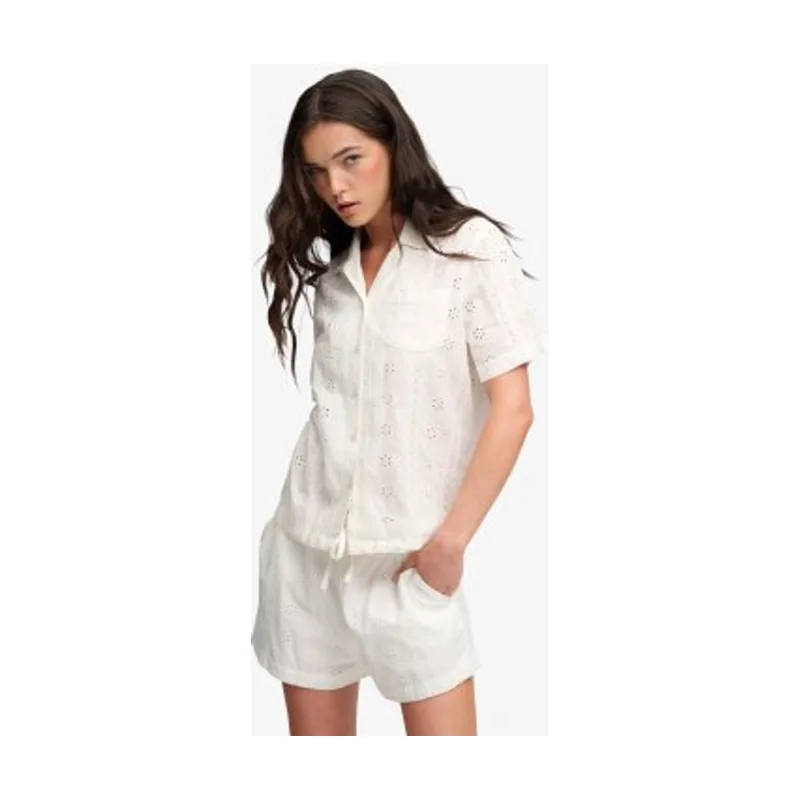 Superdry Camisa Heritage Broderie W4010551A