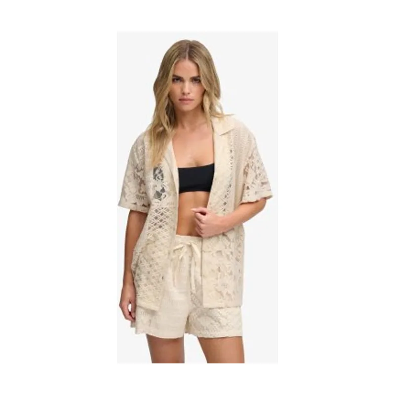 Superdry Camisa de Encaje Resort W4010533A