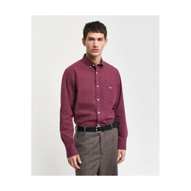 Gant Camisa Regular Fit con microestampado 3240160