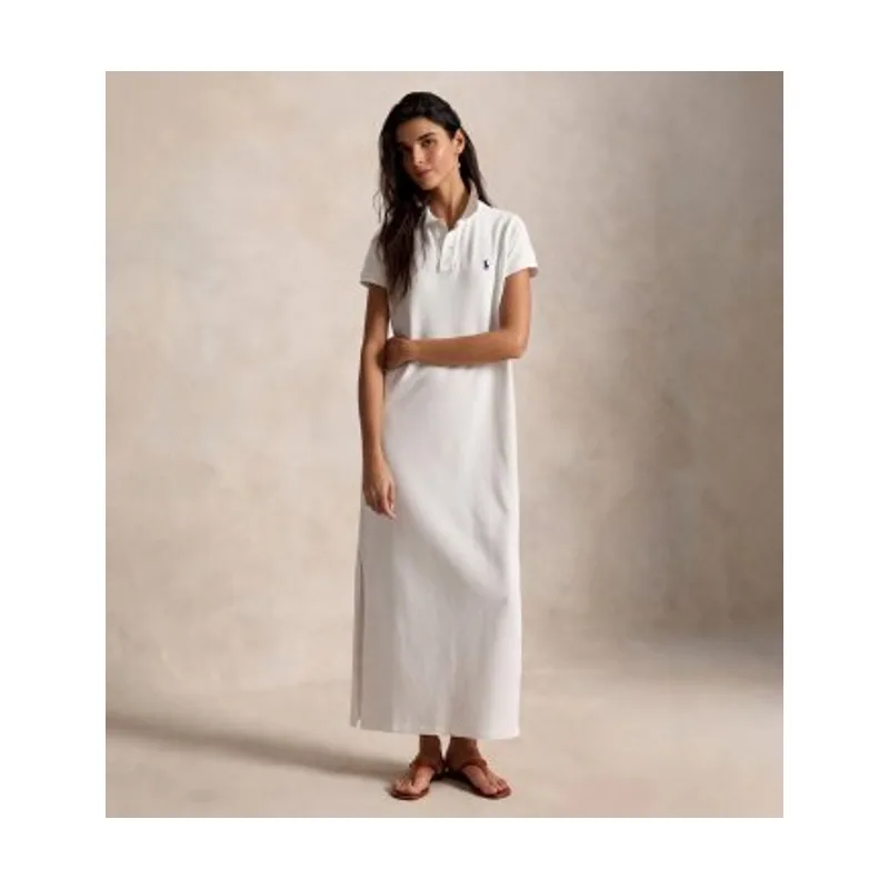 Polo Ralph Lauren Vestido polo de malla de algodón 211968291001