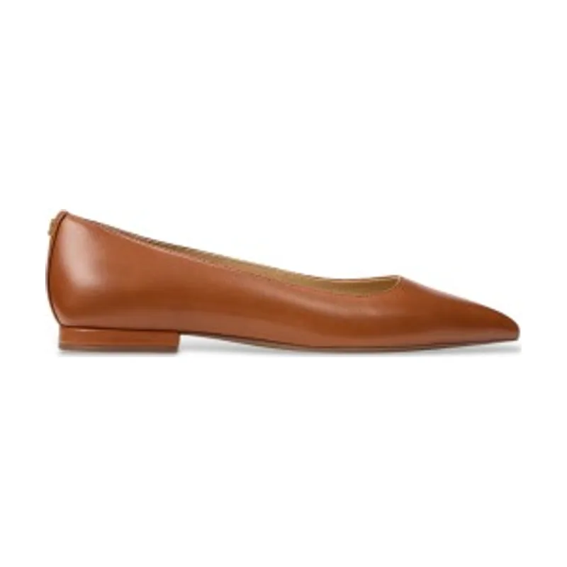 Lauren Ralph Lauren Bailarina Londyn de piel 802P09039002