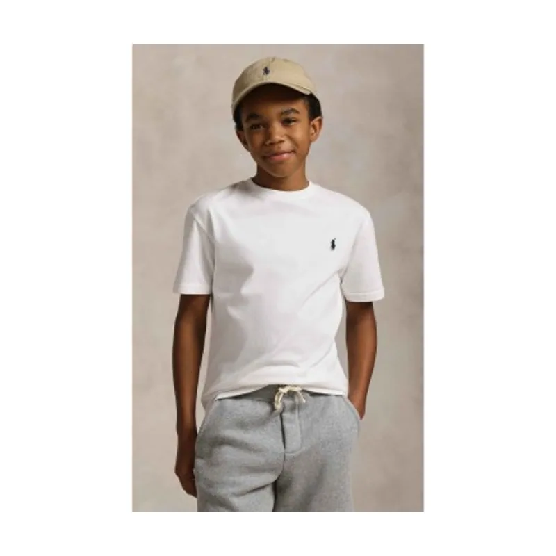 Polo Ralph Lauren Camiseta de algodón con cuello redondo 323832904035