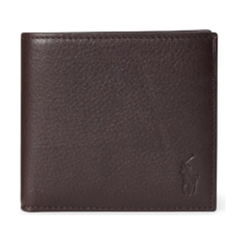 Polo Ralph Lauren Billetera de piel granulada 405914235001