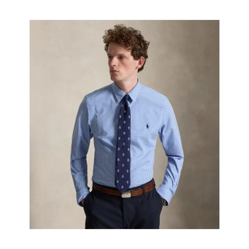 Polo Ralph Lauren Camisa elástica de popelina Slim Fit 710928254004