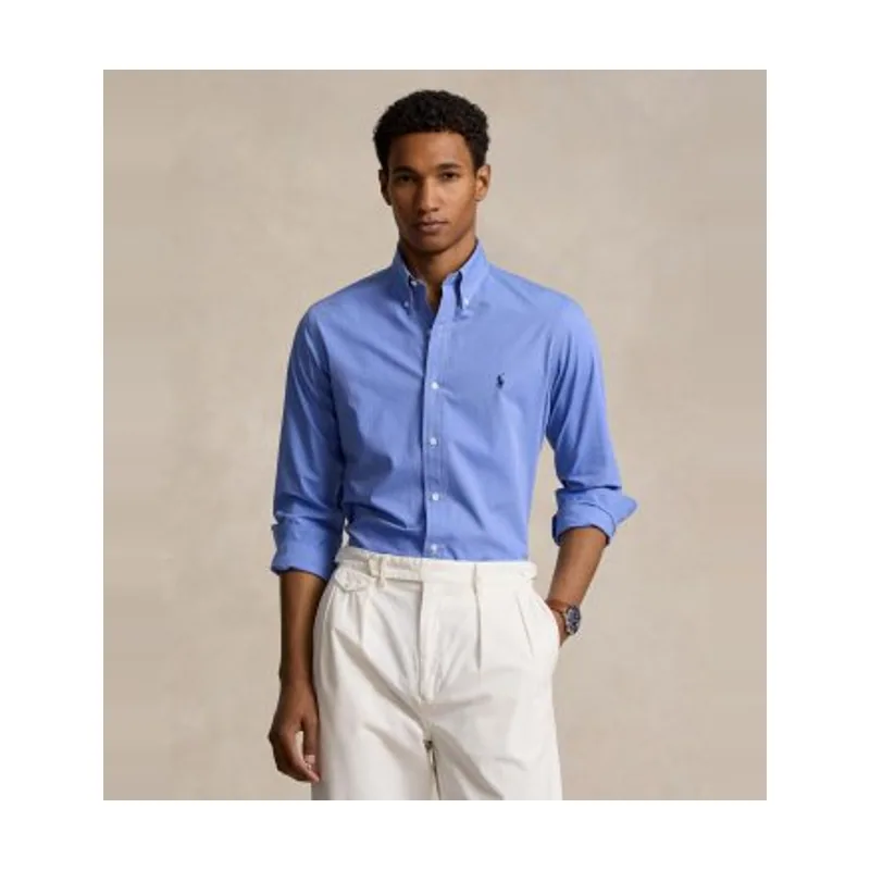 Polo Ralph Lauren Camisa de popelina elástica Custom Fit 710928255003