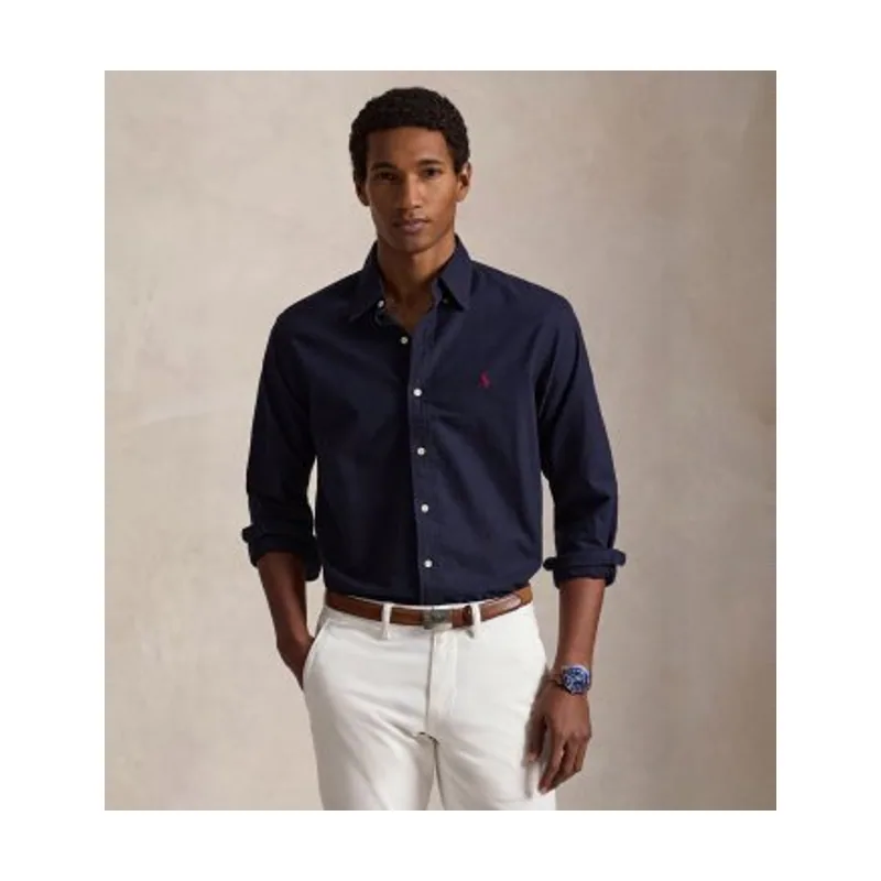 Polo Ralph Lauren Camisa oxford Slim Fit teñida en prenda 710723610003