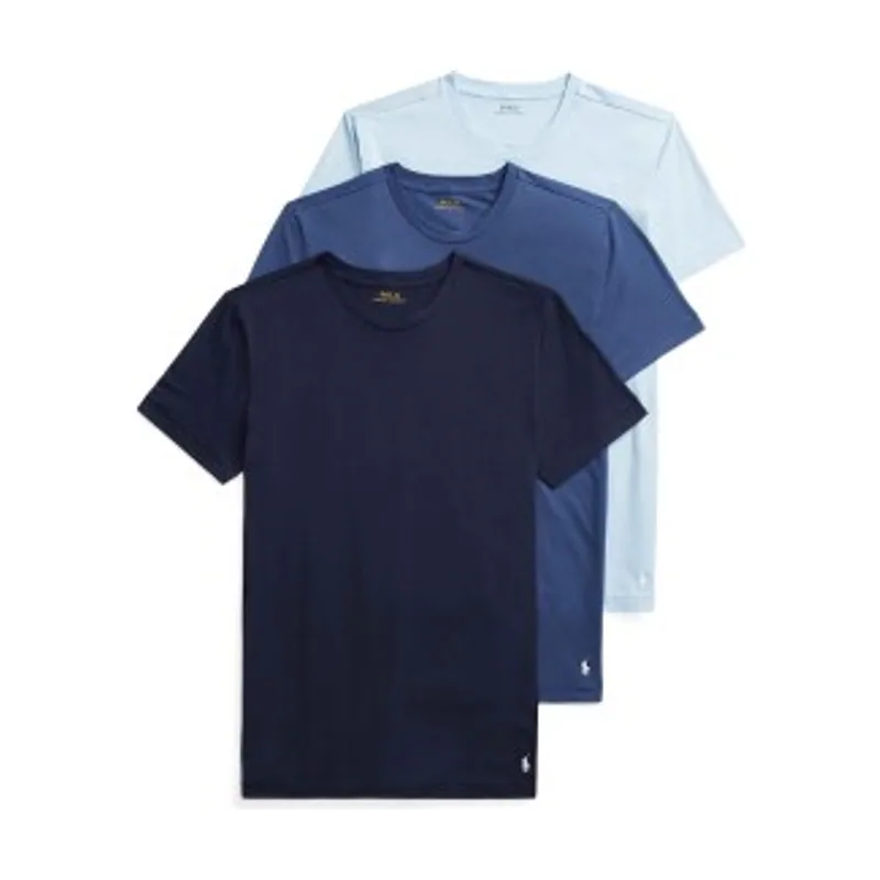 Polo Ralph Lauren Paquete de 3 camisetas de cuello redondo 714830304019