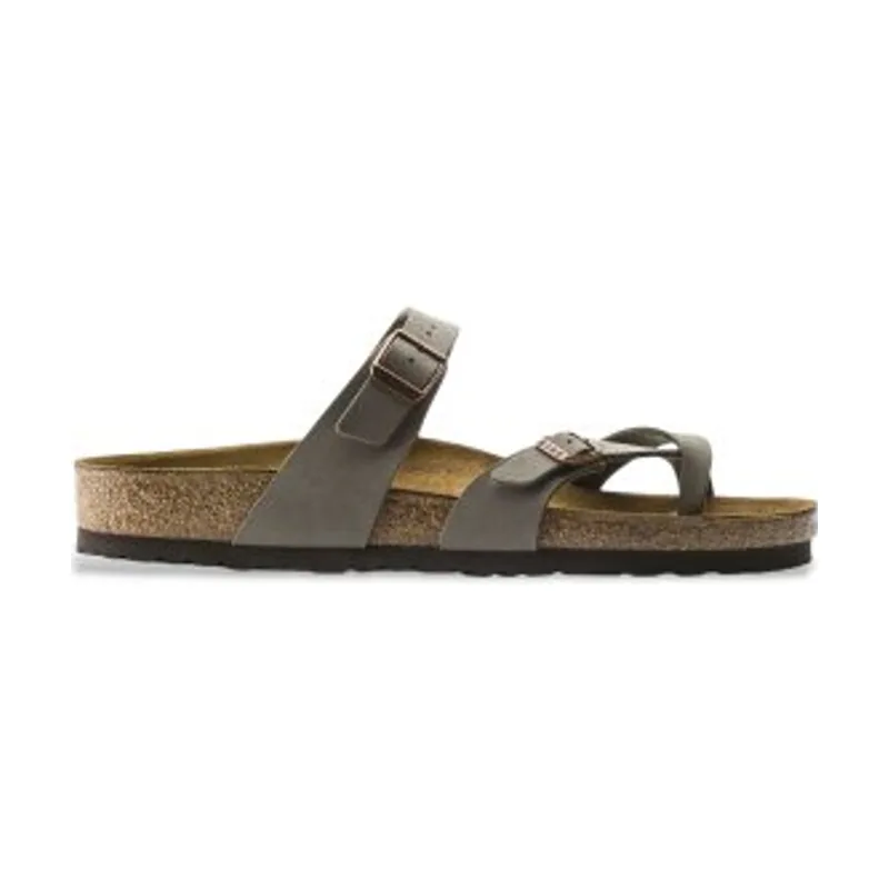 Birkenstock Sandalias Mayari Birkibuc (Ajuste Regular) piedra 71071
