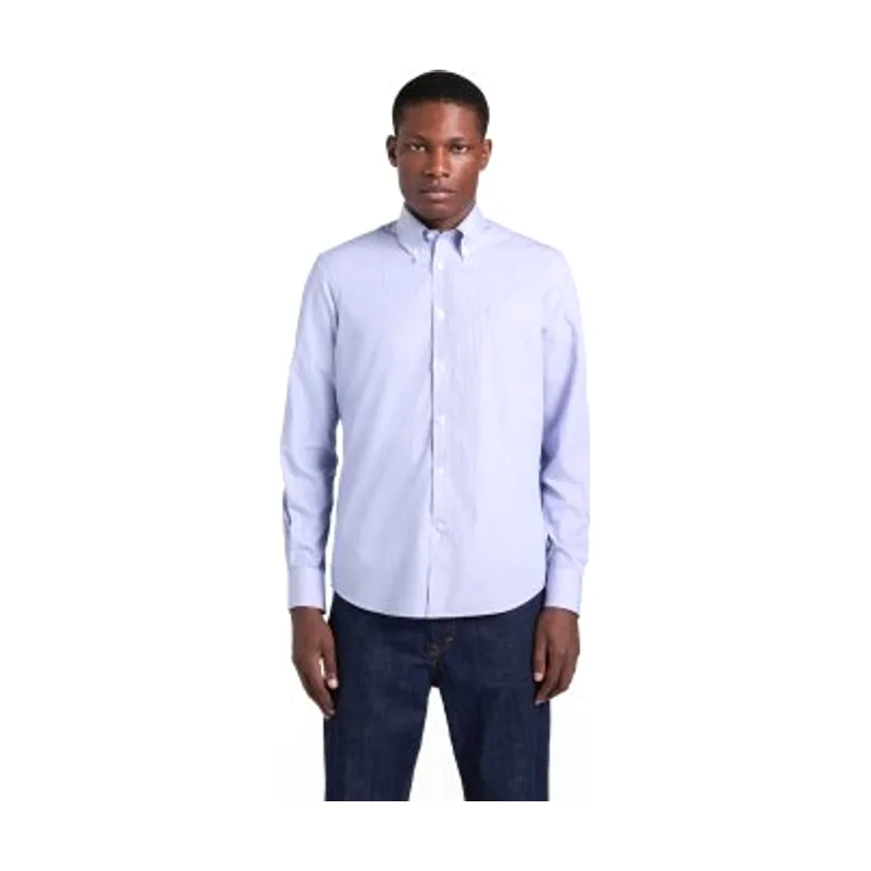 Harmont & Blaine Camisa de rayas finas de corte regular CRQ074013435B