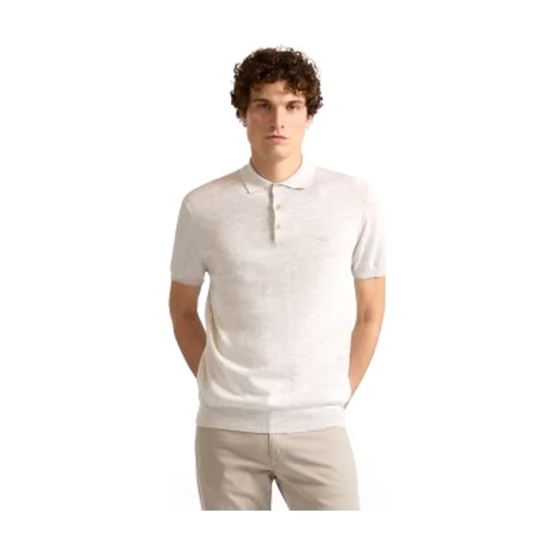 Harmont & Blaine Polo de punto con efecto tweed HRQ422030990
