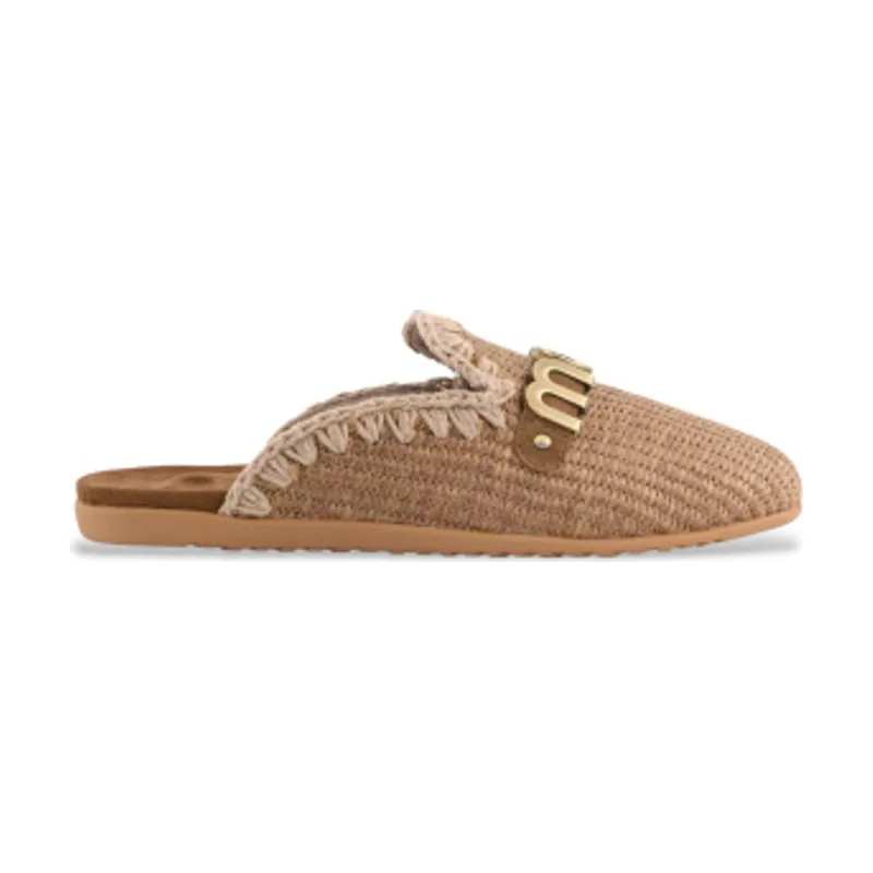 Mou Bailarinas de raffia Open heel MU.SW731011K