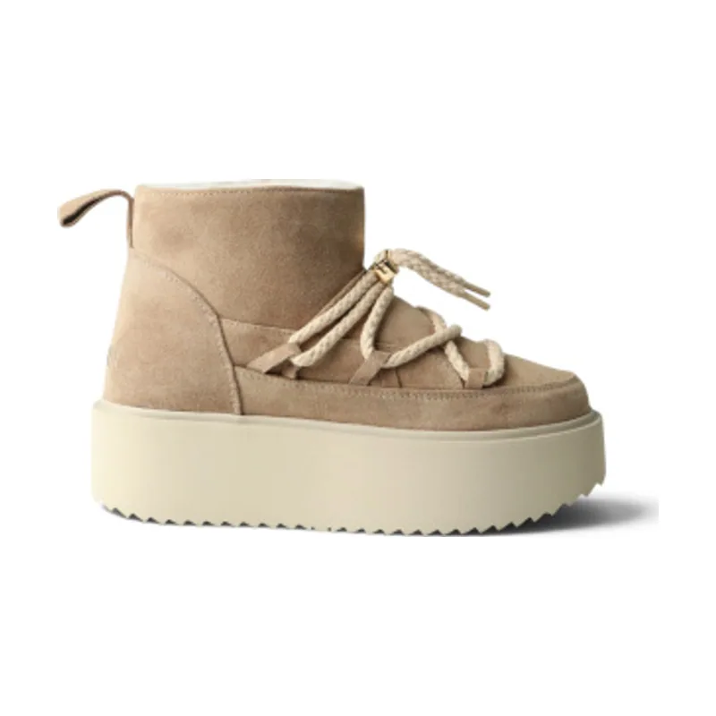 Inuikii Botas de Piel Classic Low Platform 1001.006.0012
