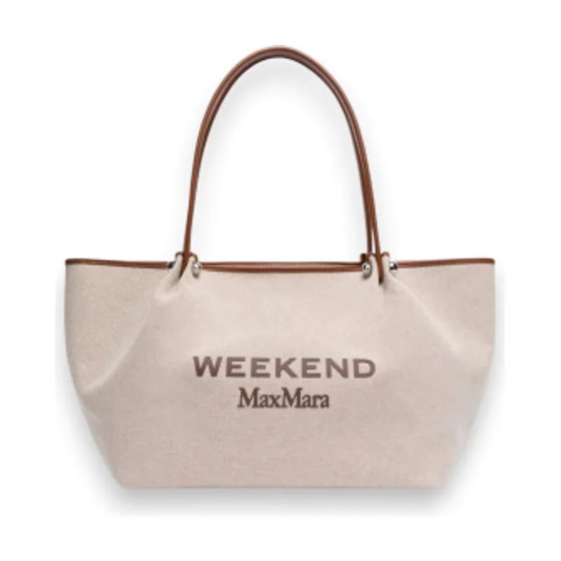 Weekend Max Mara Bolso Wkagetto beige, cuero 2625516115650