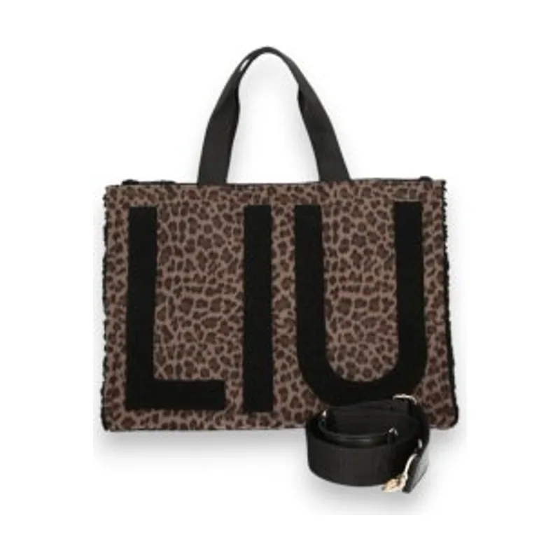 Liu jo Bolso Tote Grande con Estampado Animal 2F6037-T6089