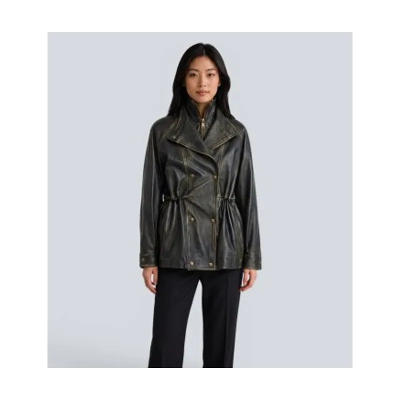 Semicouture Chaqueta de Piel Alanis Y6WT12