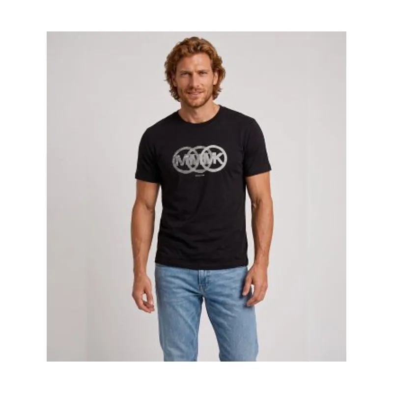 Michael Kors Camiseta Split Victory Logo CT6531IFV4
