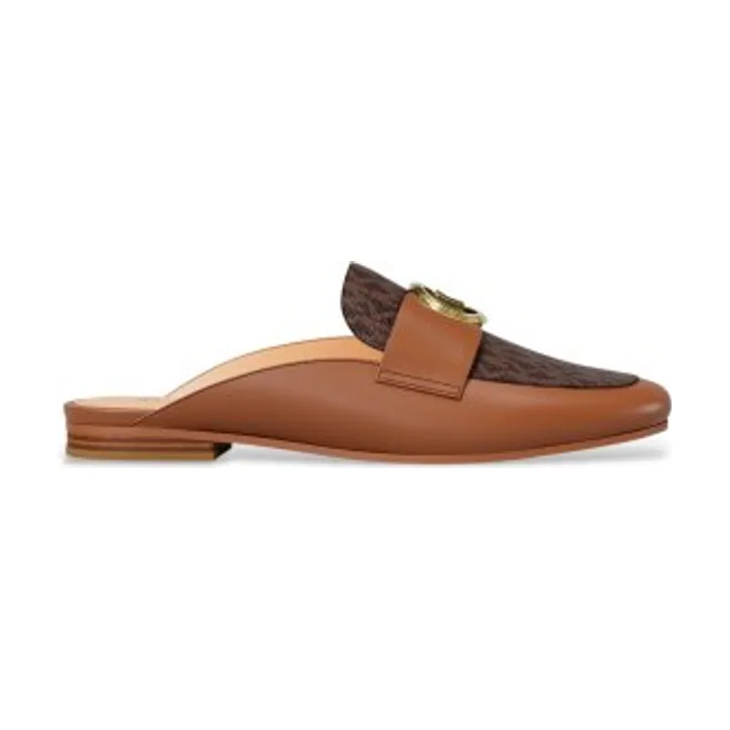 Zuecos Mckenzie de piel con logotipo 40T6MZFP3L