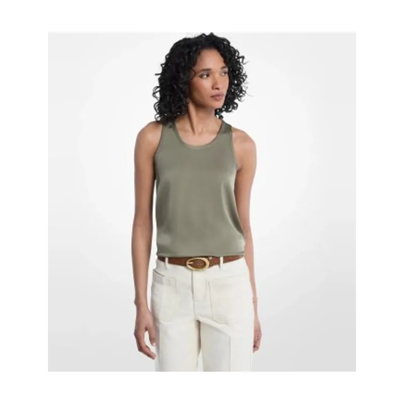 Michael Kors Camiseta sin mangas de satén MT640TXAYJ